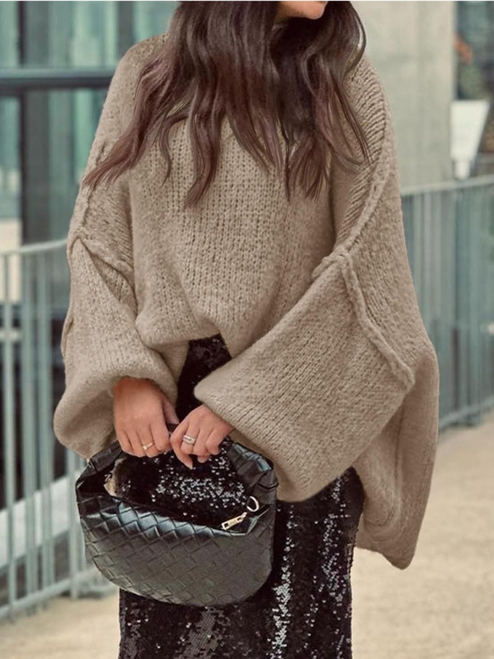 Oversized Knit Sweater